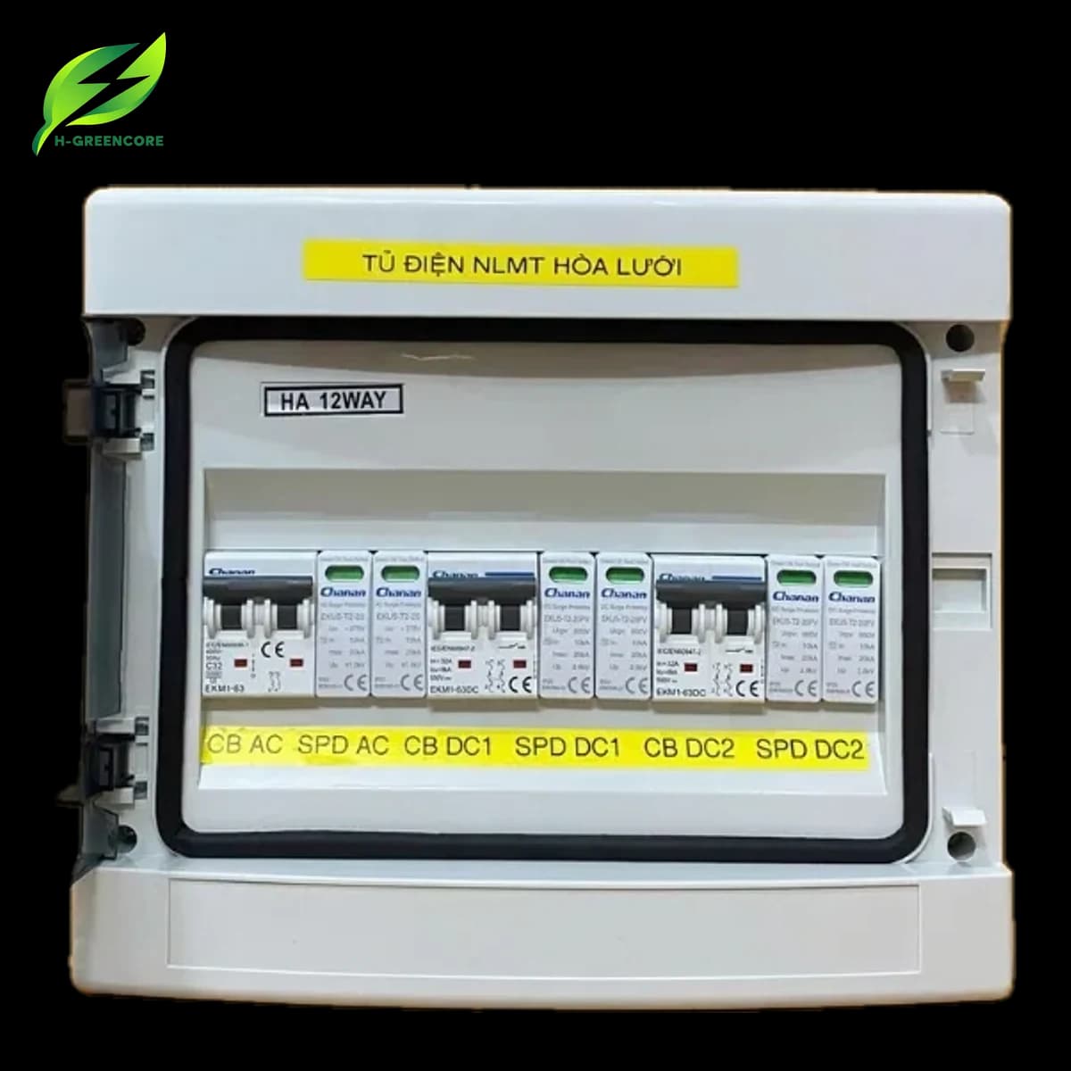 Tủ điện 6KW hòa lưới năng lượng mặt trời