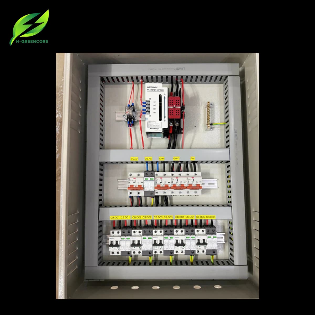 Tủ điện năng lượng mặt trời 16kW Hybrid 1 pha