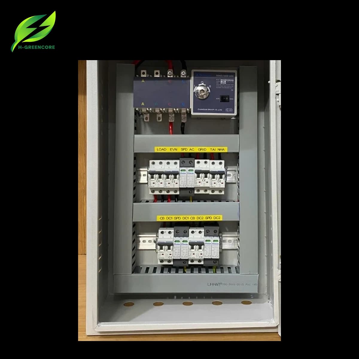 Tủ điện Hybrid 5kW-6kW năng lượng mặt trời