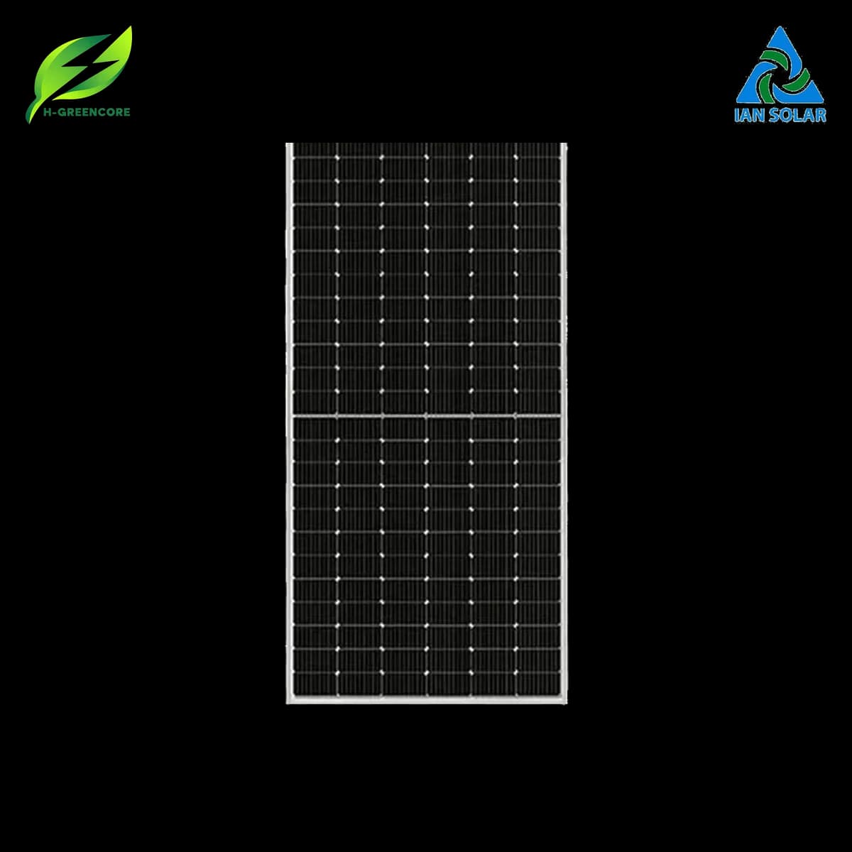 Tấm pin năng lượng mặt trời IAN Solar 670Wp - Công nghệ 2 mặt kính