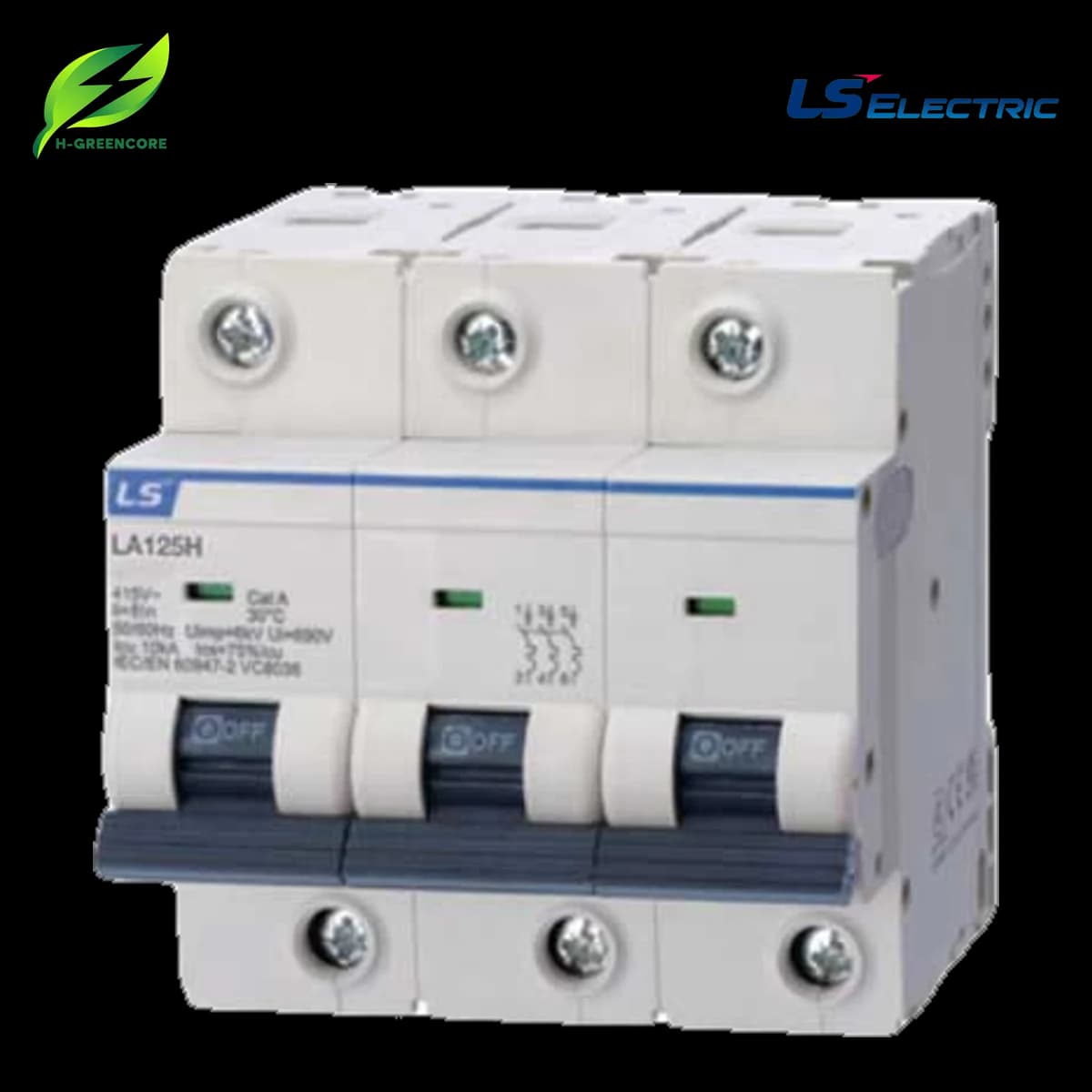 Aptomat LS MCB LA125H 3P 100A 10kA