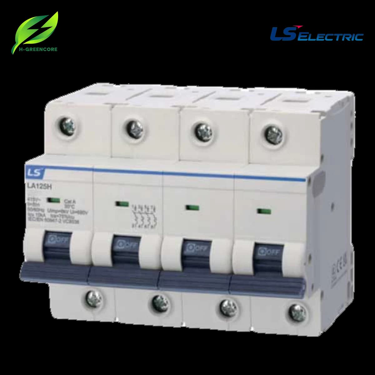 Aptomat LS MCB LA125H 4P 100A 10kA