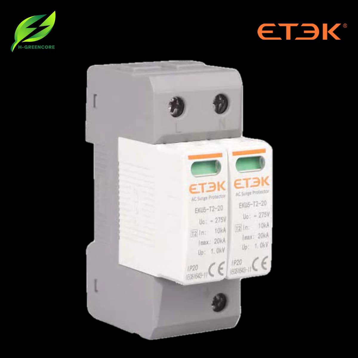 Thiết bị chống sét lan truyền ETEK T2-20kA-275V