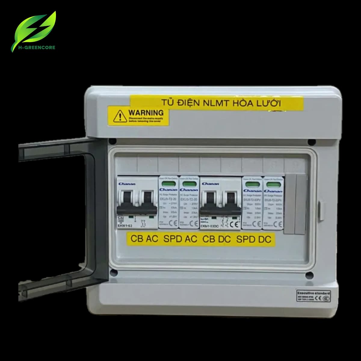 Tủ điện hòa lưới 3kW 1 pha 1 String