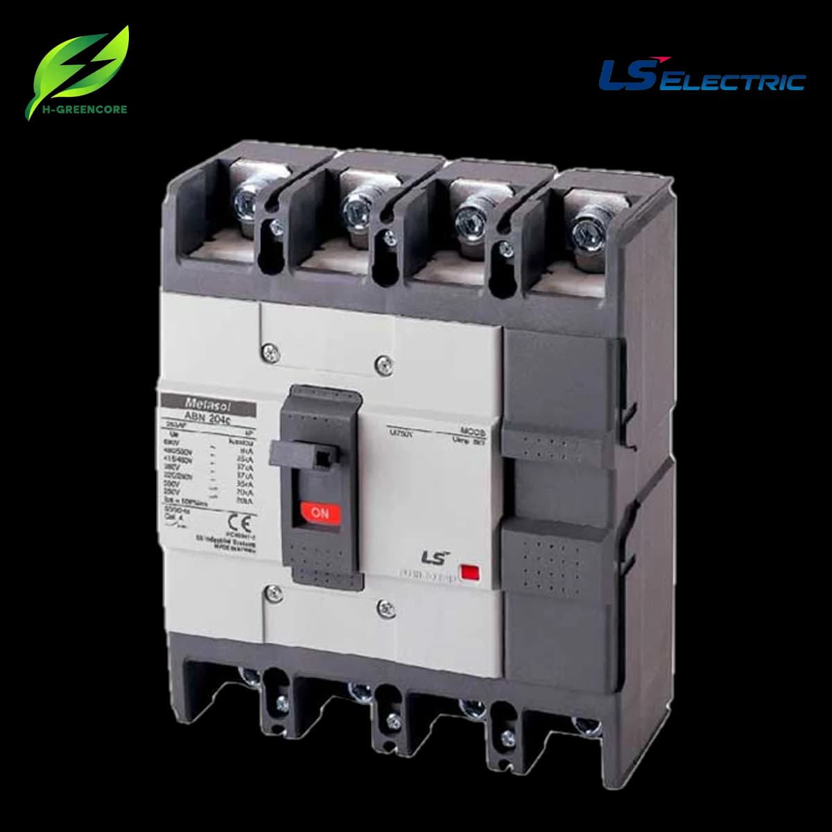 MCCB LS ABN204c 200A 4P 30kA