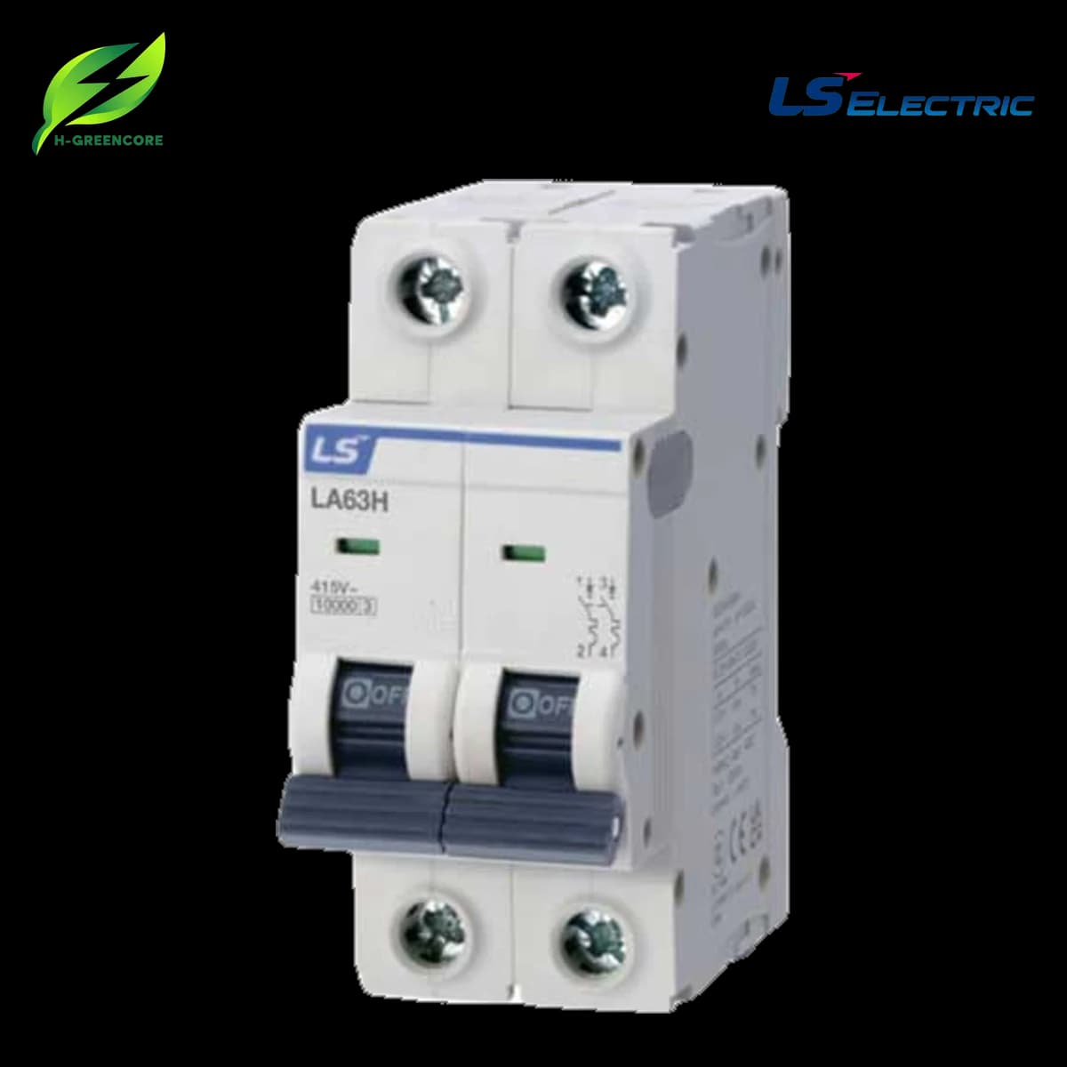 Aptomat LS MCB LA63H 2P 10A 10kA