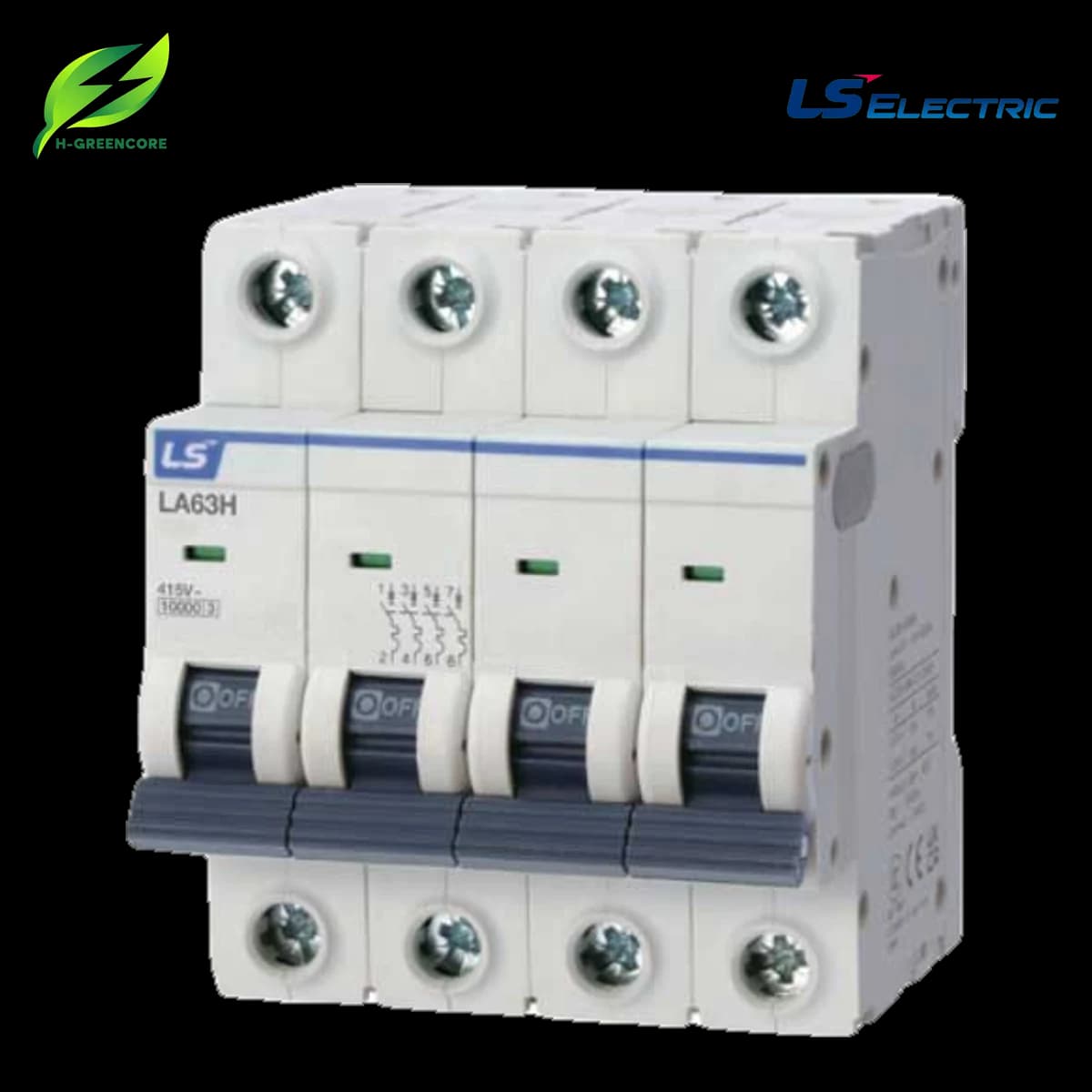 Aptomat LS MCB LA63H 4P 10A 10kA