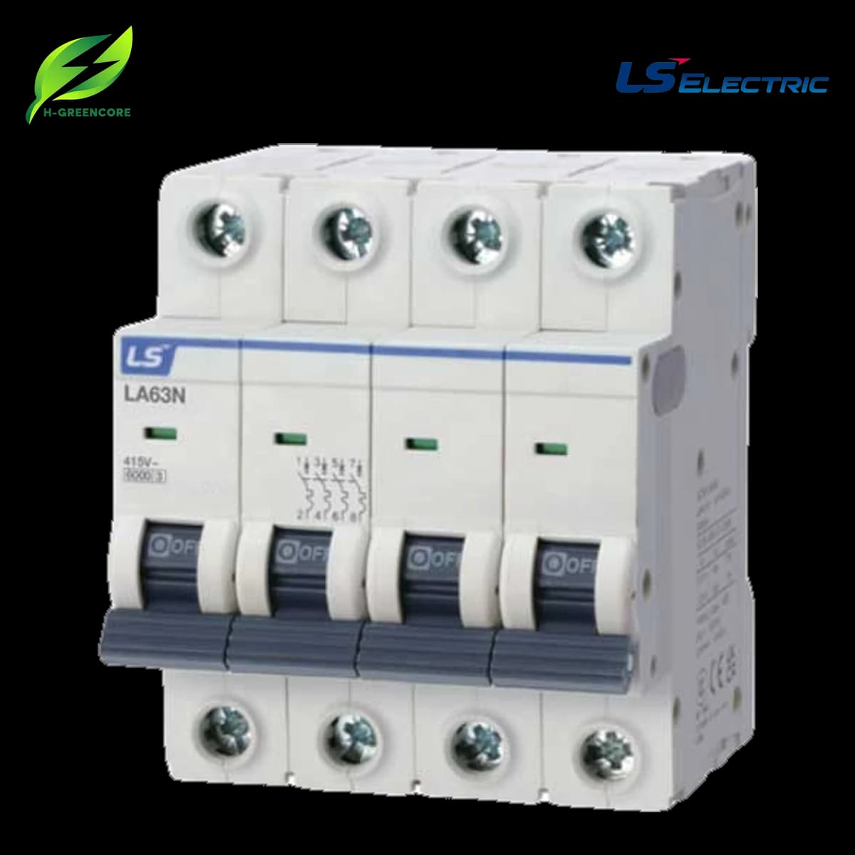 Aptomat LS MCB LA63N 4P 10A 6kA