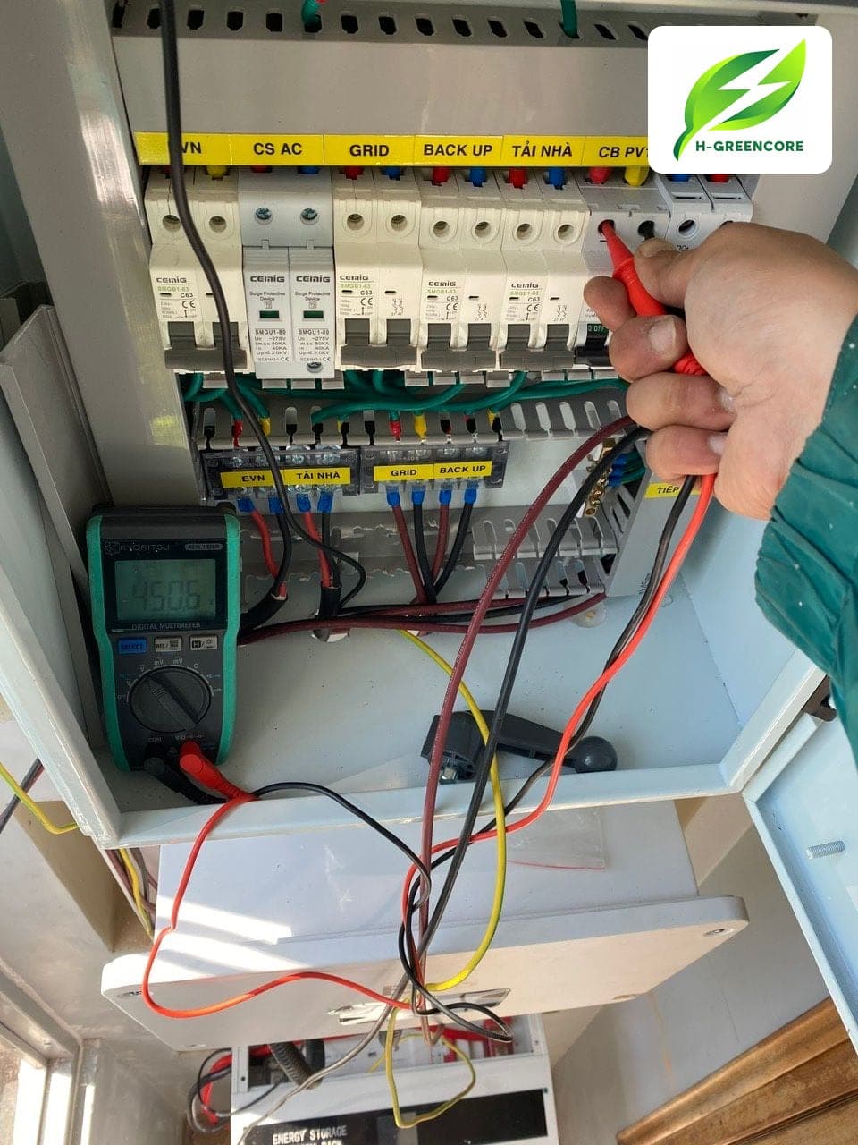 Nhà anh Lân - Hệ thống hybrid có lưu trữ — ảnh 5/7