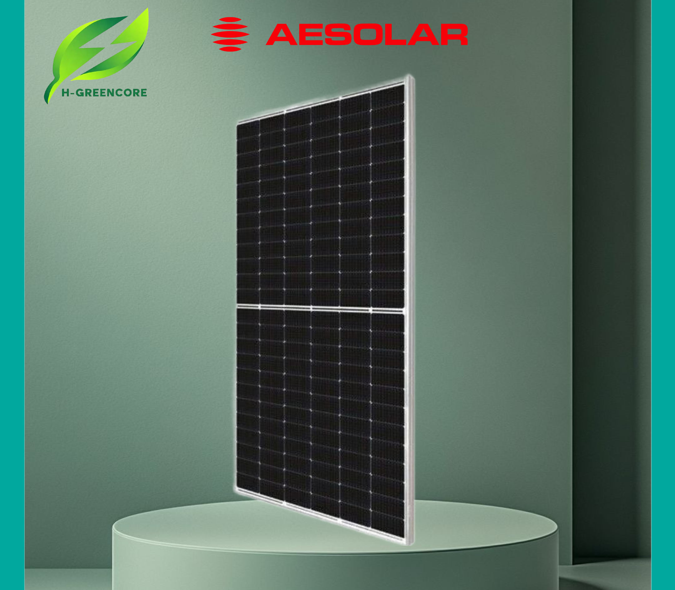 Tấm pin AESOLAR 580Wp