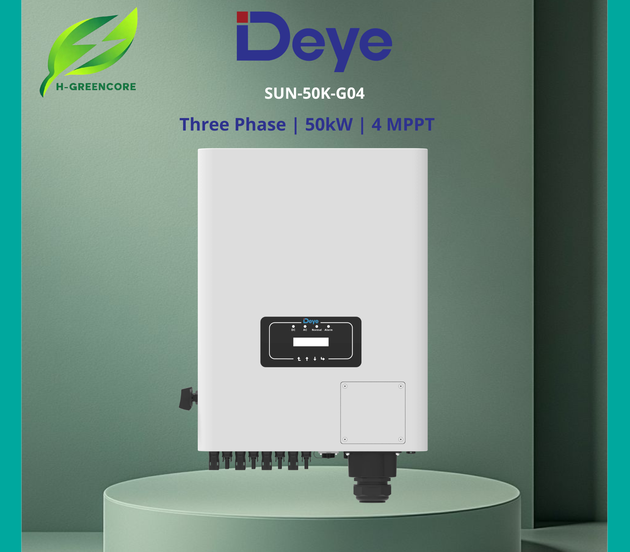 Inverter DEYE 50kW Hòa lưới 3 Pha
