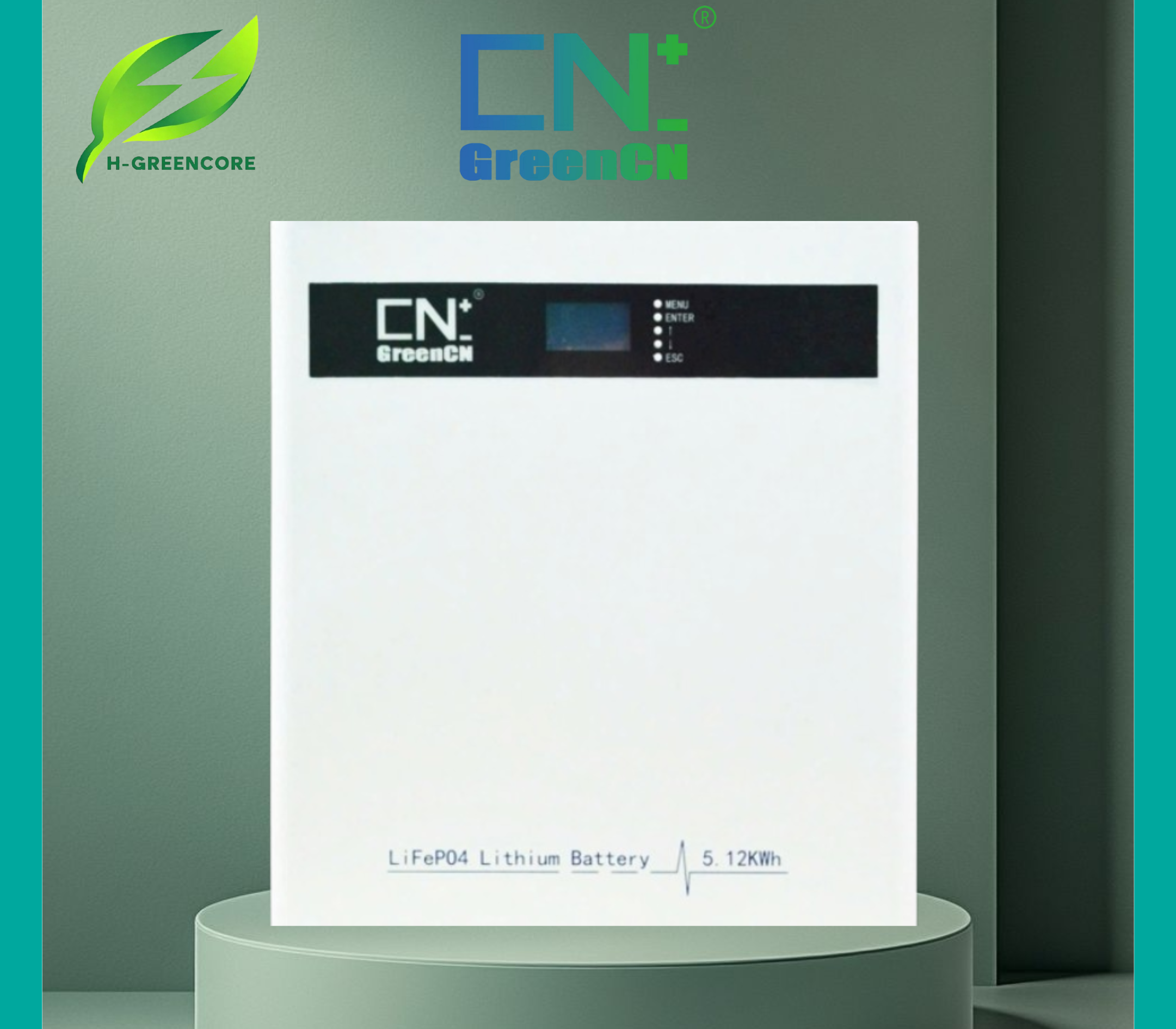 Pin Lithium CNGREENCN LF-WPS 51,2V 100AH