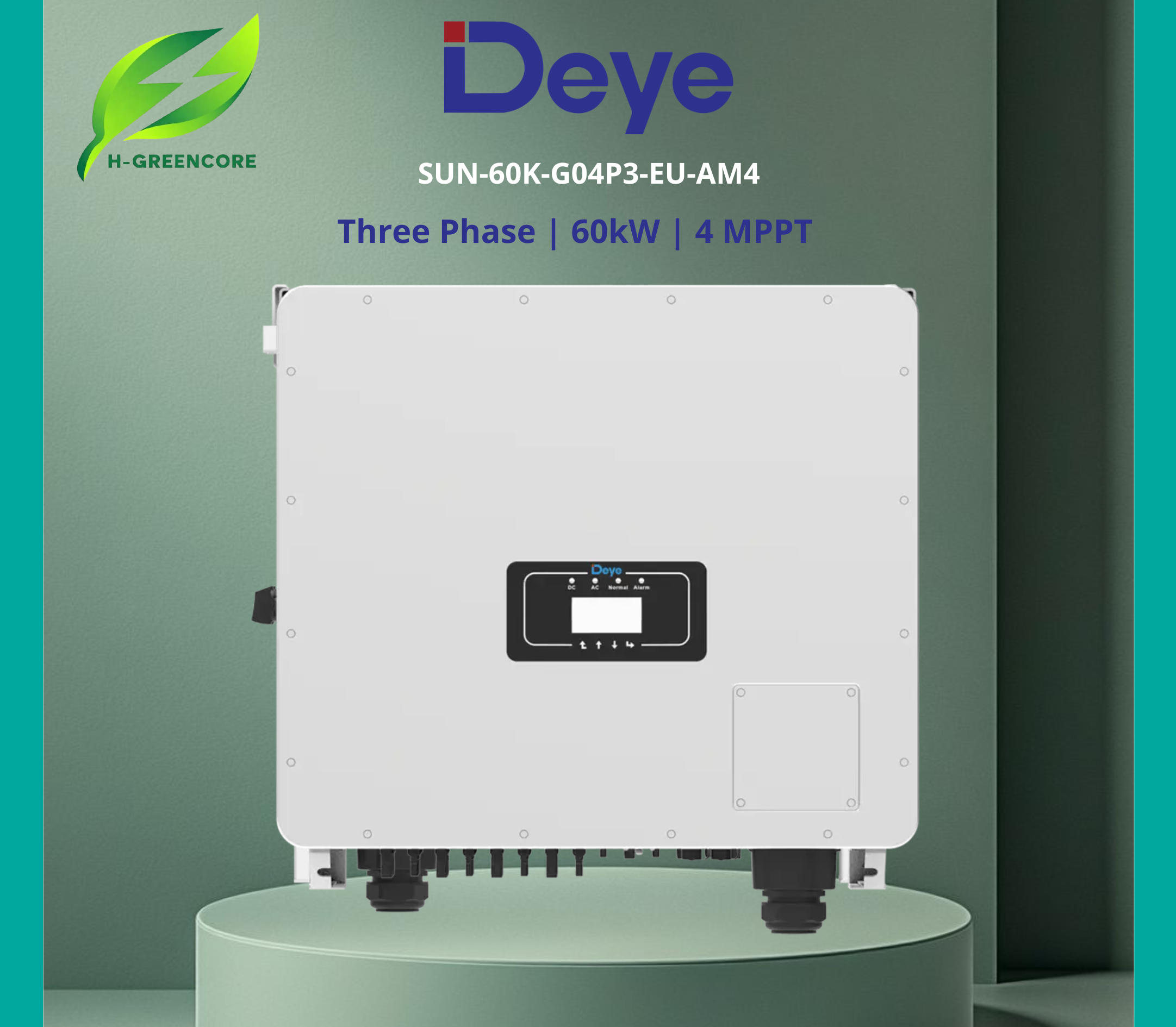 Inverter DEYE 60kW Hòa lưới 3 Pha