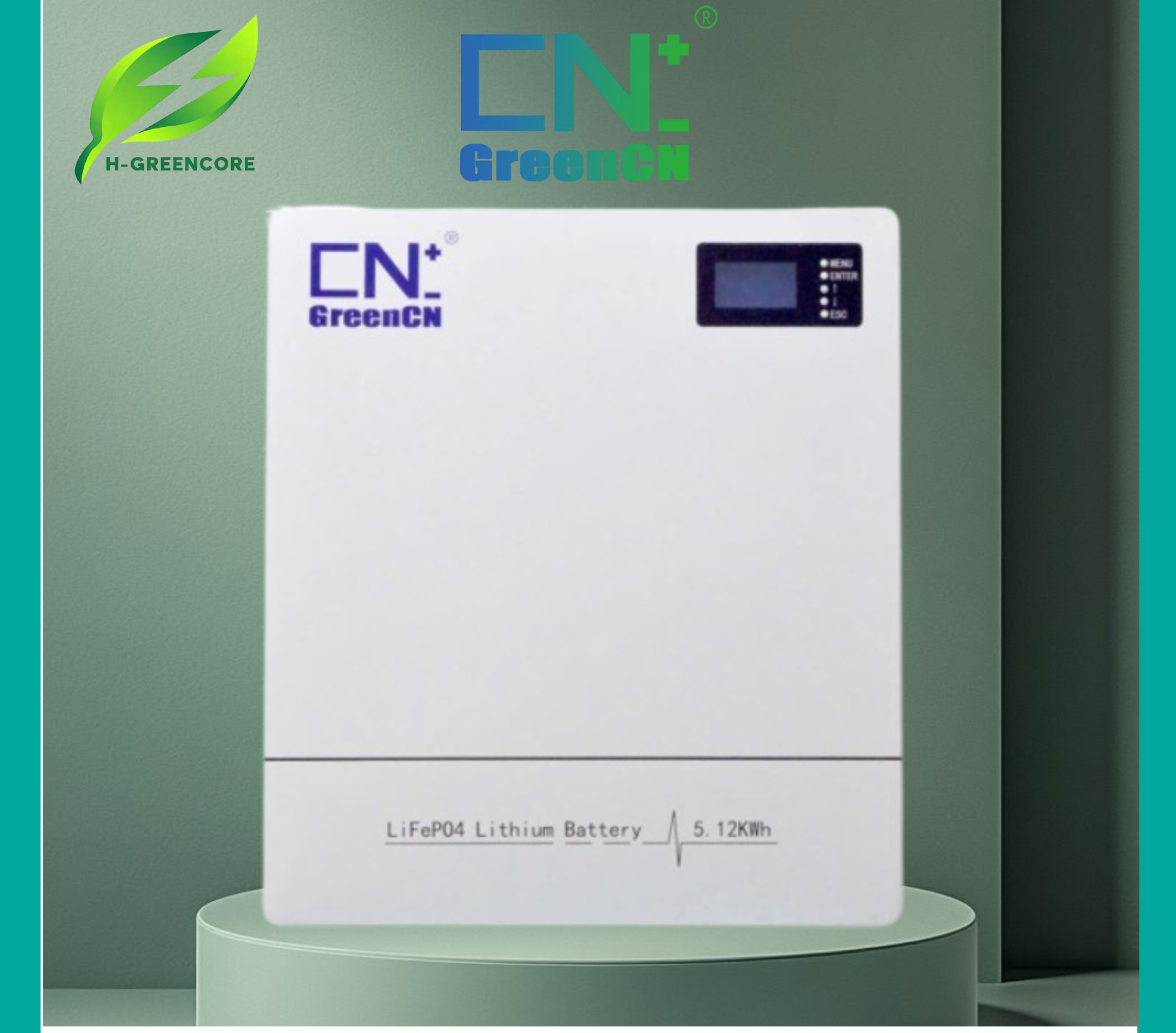 Pin Lithium CNGREENCN LF-WPS 51,2V 100AH