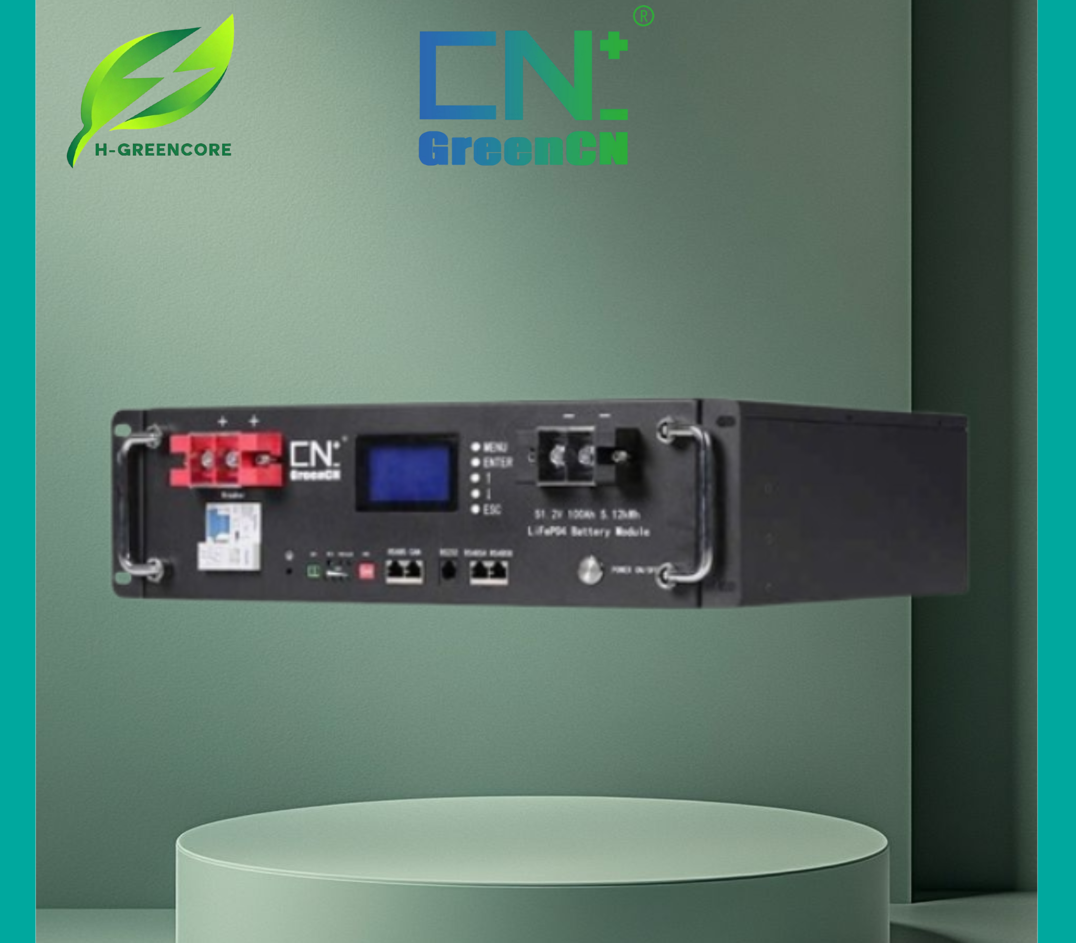 Pin Lithium CNGREENCN LF-HPS 51,2V 100AH