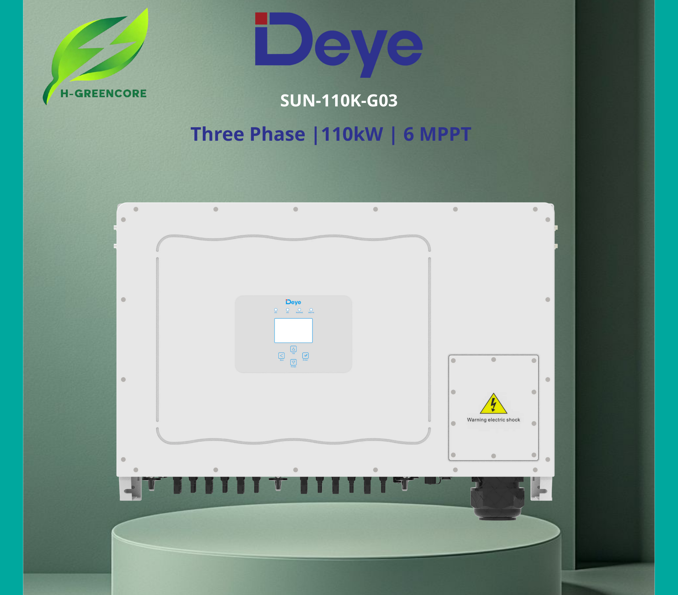 Inverter DEYE 110kW Hòa lưới 3 Pha