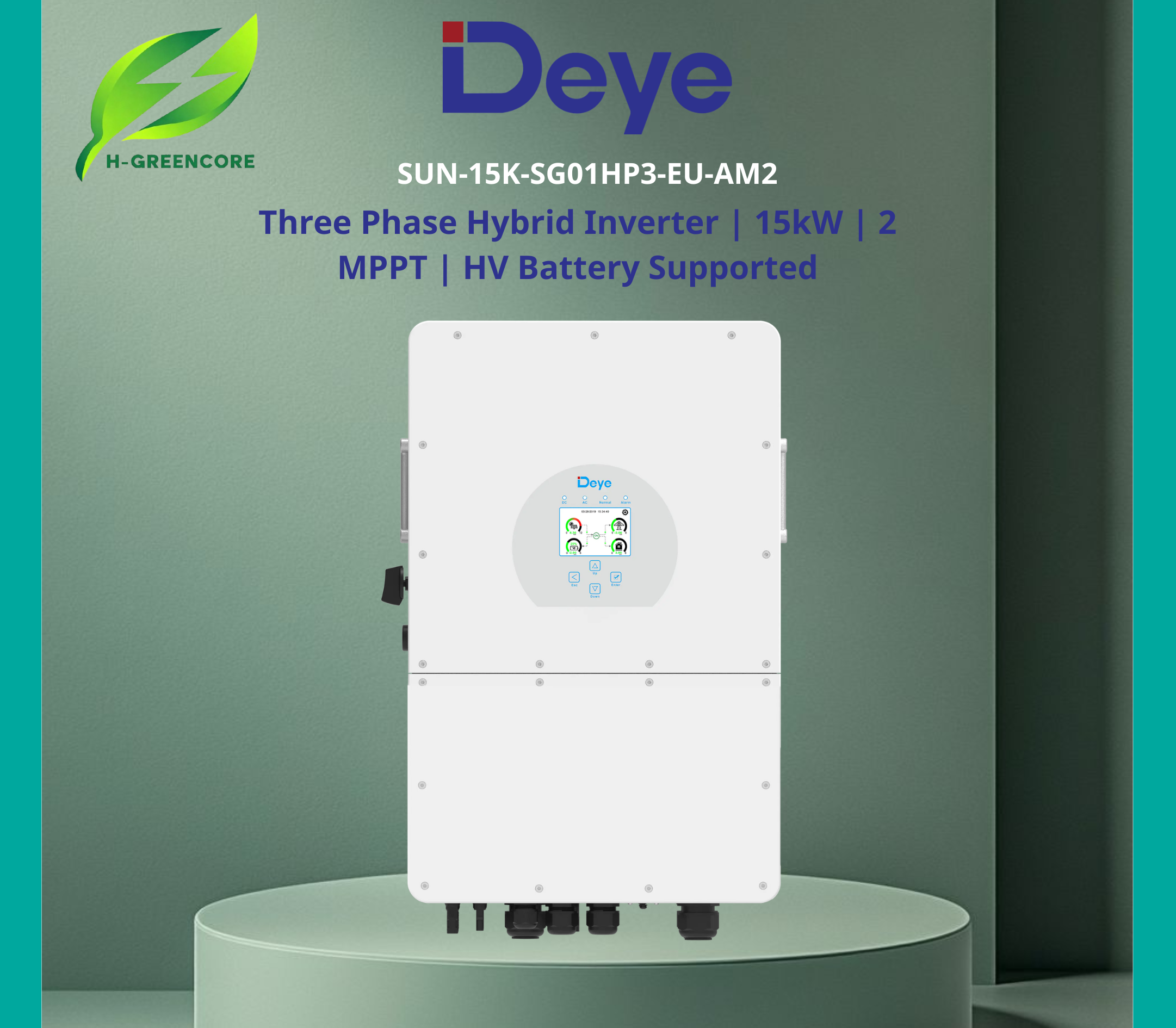Inverter DEYE 15kW Hybrid 3 Pha