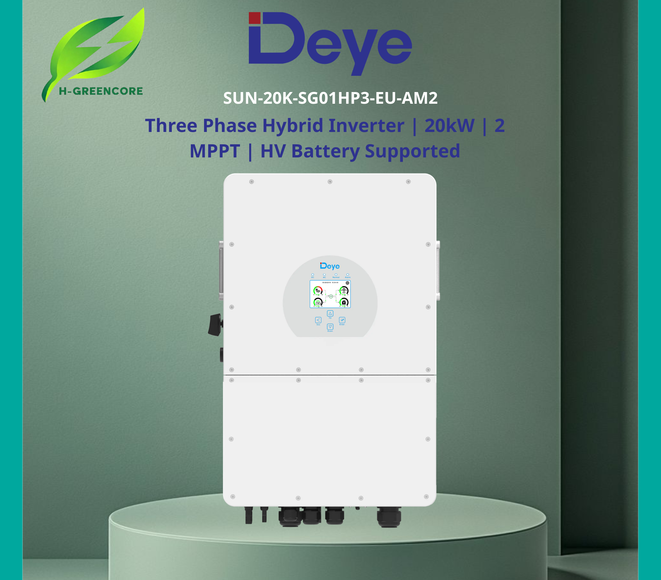 Inverter DEYE 20kW Hybrid 3 Pha