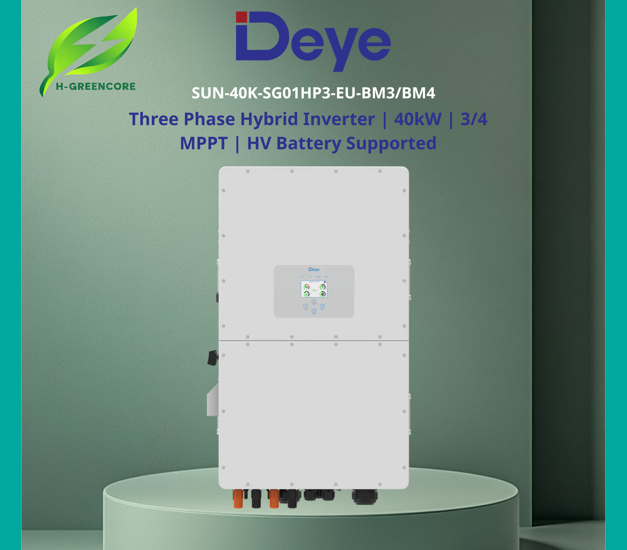 Inverter DEYE 40kW Hybrid 3 Pha