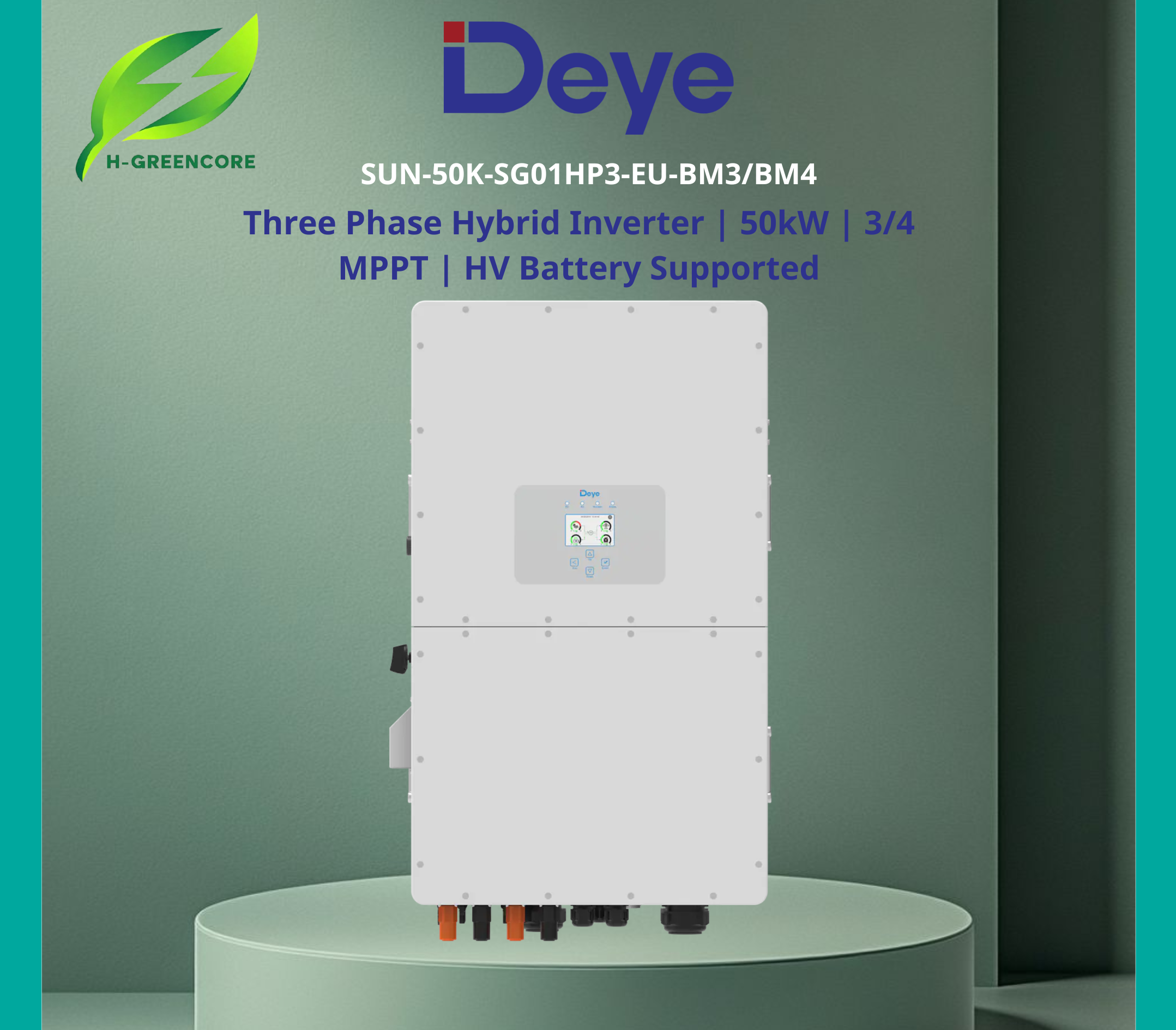 Inverter DEYE 50kW Hybrid 3 Pha